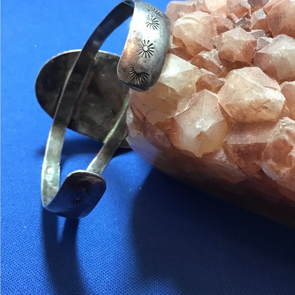 Sterling Turquoise Cuff - Picture 2 of 12